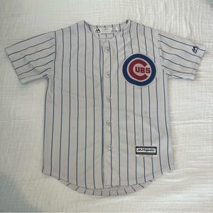Chicago Cubs Striped Bryant Jersey